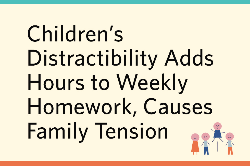 Is Homework Getting Harder, Or Are Distractions Getting Worse?