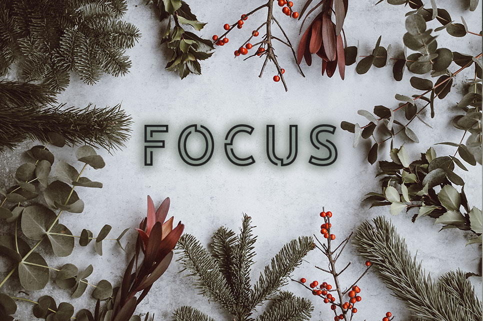 How to Stay Focused During — and After —  the Holidays